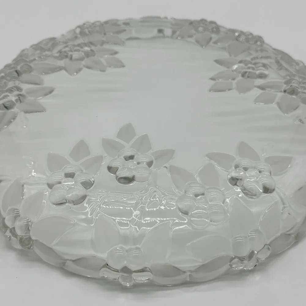 Mikasa Garden‎ Club Glass Platter 12